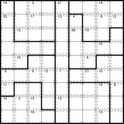 Easy Jigsaw Killer Sudoku